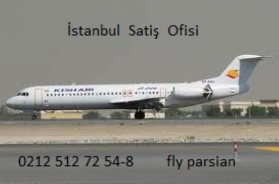  Kish Air İstanbul Satiş Ofisi Ve Butun Çartrer Seferler