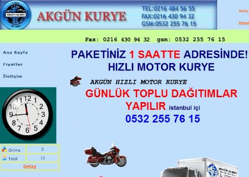  Kadıköy Motorlu Kurye Acil Hızlı Kurye Servisi 0216 484 5655