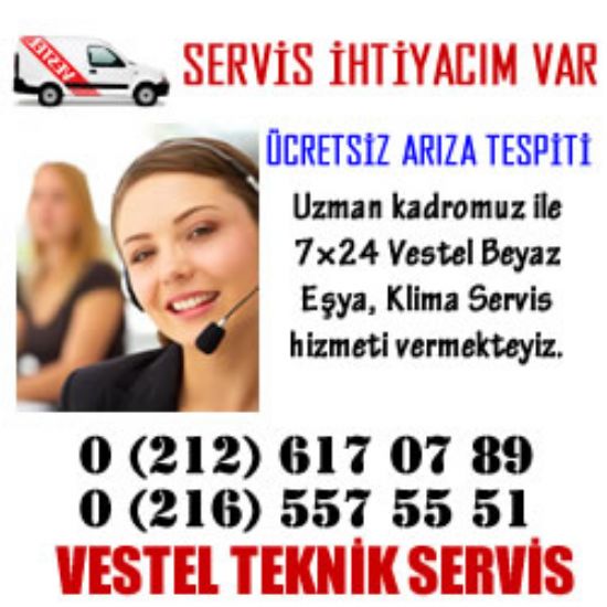  İstanbul Vestel Servis Hizmeti - 0212 617 07 89 - 0216 557 55 51