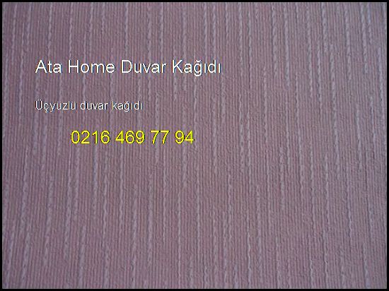  Üçyüzlü Duvar Kağıdı 0216 469 77 94 Ata Home Duvar Kağıdı Üçyüzlü Duvar Kağıdı