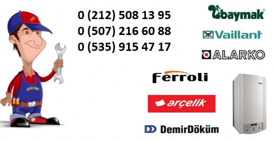  Beşiktaş Kombi Servisi 0212 508 13 95 Demirdöküm Baymak Eca Buderus Vaillant Ariston Alarko Bosch Ferroli Protherm