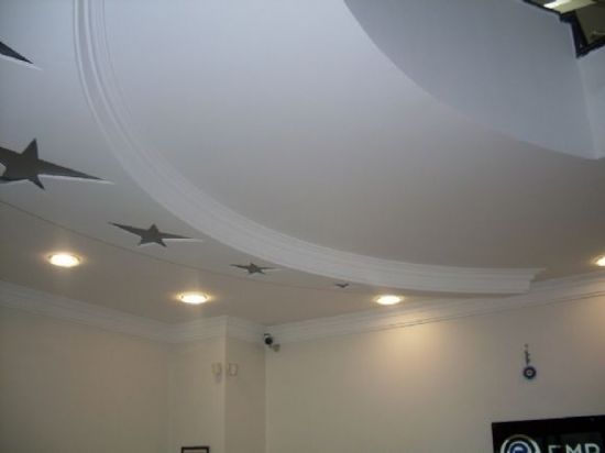 Bölme Duvar, Alçı Dekorasyon, Spotlu Göbek, Kartonpiyer, Alçıpan, Metal Tavan, Taşyünü Tavan Kam Kartonpiyer