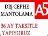  A5 Yapı İnşaat  Dış Cephe Mantolama