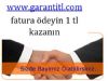 Fatura Tahsilatı, Parça Kontor, Parça Tl , Garantitl