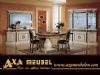  İtalyan Tarzı Vesace Parlak Yemek Odası Takımı | Axa Mobilya Hollanda