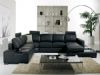  Modern L Köşe Koltuk Takımı Siyah Modern Köşe Koltuk