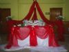  Kına Masası, Masa Süslemesi, Kına Gecesi, Kırmızı Masa Süsleme