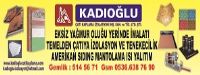  Kadıoğlu İzolasyon Eksiz Oluk Ve Çatı Kaplama Tenekecilik San.tic.ltd.şti Logosu