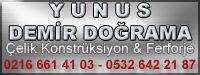  Yunus Demir Doğrama Çelik Konstrüksiyon Ferforje Logosu