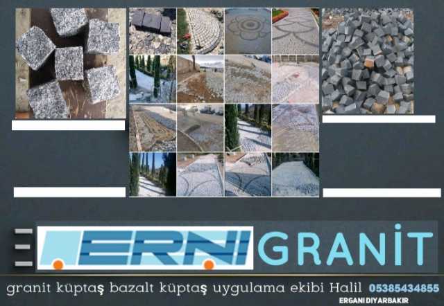 Antalya Arnavut Doğal Granit Küptaş Doğal Bazalt Küp Taş Halil Usta