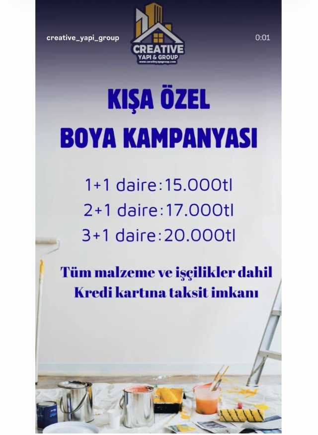 Creatıve Yapı Group Kışa Özel Kanpanyamız Devam Ediyor