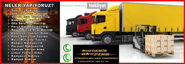 Avcılar Nakliye Kamyonet 05345594738 Bozdemir Express Taşıma İstanbul