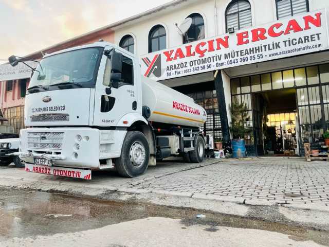 Arazöz Satılık Kiralık Arazöz Su Tankeri Satılık Basınçlı Arazöz Konya Su Tankeri