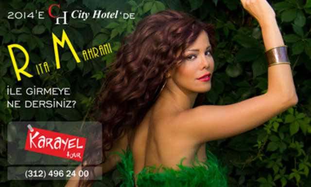  Rita Mahrani City Hotel Teras Balo Salonunda 2014 Yılbaşı Gala Gecesi...