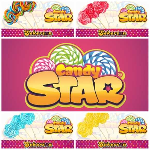  Candy Star  Papatya  Sosyete Şeker