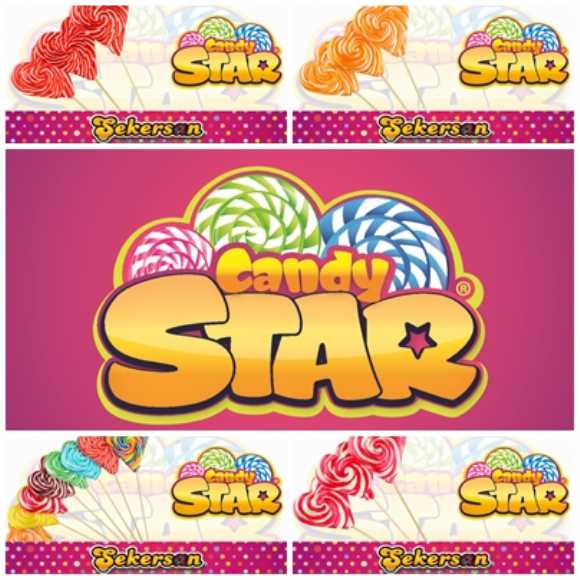  Candy Star  Kare  Sosyete Şeker