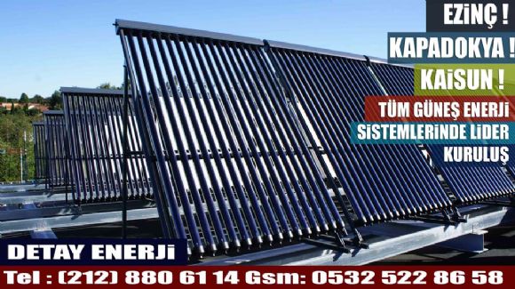 Büyükçekmece İstanbul Ezinç Güneş Enerji Sistemleri Satış Montaj Bayii :0532 522 86 58