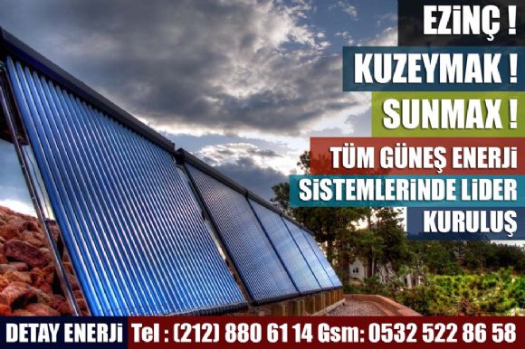  Çekmeköy İstanbul Ezinç Güneş Enerji Sistemleri Satış Montaj Bayii :0532 522 86 58