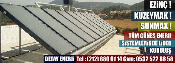 Çekmeköy İstanbul Ezinç Güneş Enerji Sistemleri Satış Montaj Bayii :0532 522 86 58