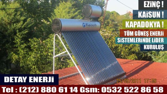 Şile İstanbul Ezinç Güneş Enerji Sistemleri Satış Montaj Bayii :0532 522 86 58