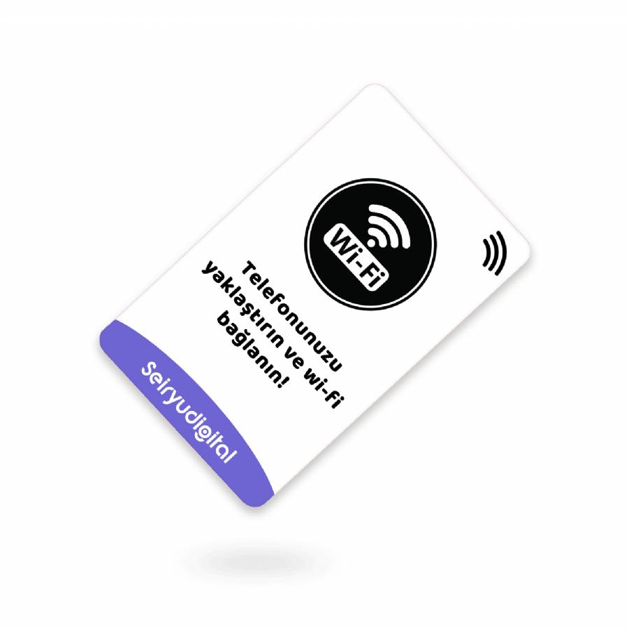 Wifi Otomatik Bağlantı Kartı Nfc Kart
