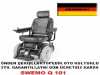  Swemo Q101 Önden Çekişli Alman Malı Oto Koltuklu Akülü Sandalye