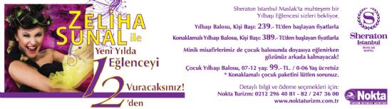  2012 Yılbaşı Balosu Sheraton Maslak İstanbul