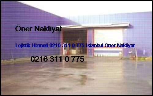  Kadıköy Lojistik Hizmeti 0216 311 0 775 İstanbul Öner Nakliyat Kadıköy