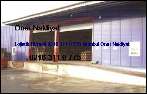  Kavacık Lojistik Hizmeti 0216 311 0 775 İstanbul Öner Nakliyat Kavacık