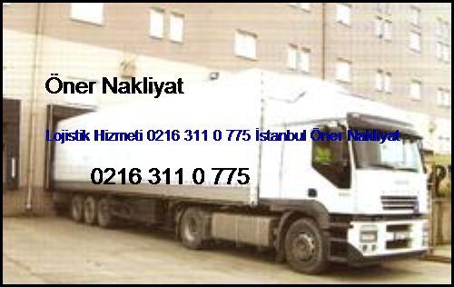  Libadiye Lojistik Hizmeti 0216 311 0 775 İstanbul Öner Nakliyat Libadiye