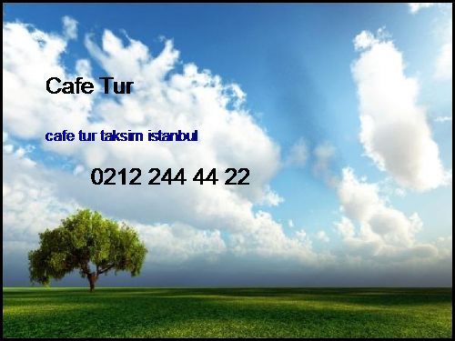 Denize Sıfır Oteller Cafe Tur Taksim İstanbul Denize Sıfır Oteller