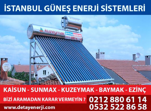  Kuzeymak Güneş Enerji Sistemleri İstanbul 0532 522 86 58