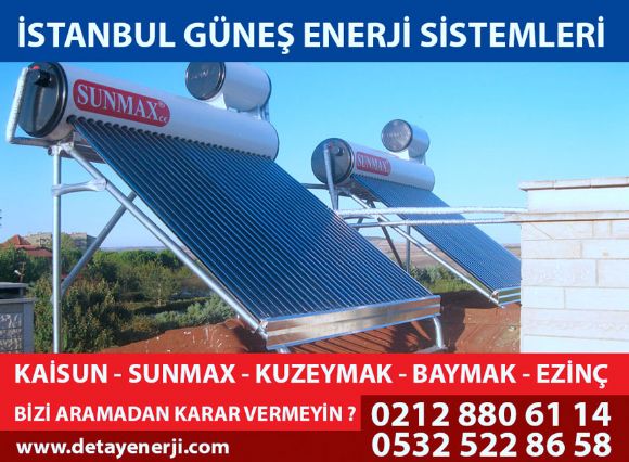 Kuzeymak Güneş Enerji Sistemleri İstanbul 0532 522 86 58