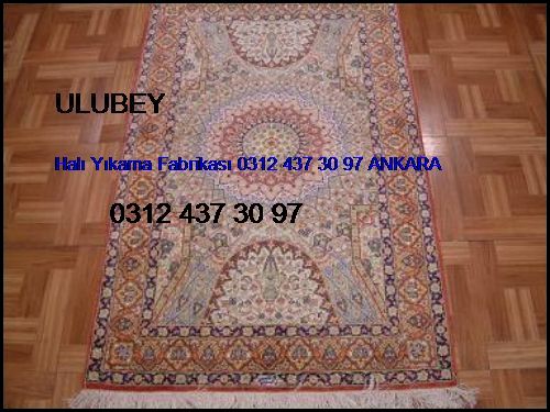  Ulubey Halı Yıkama Fabrikası 0312 437 30 97 Ankara Ulubey