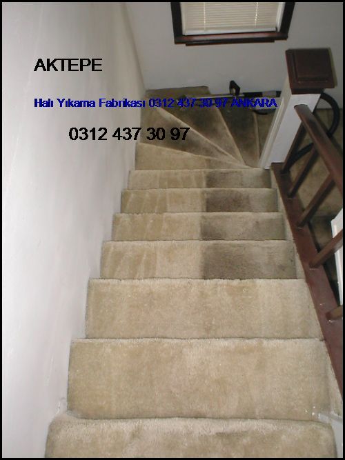  Aktepe Halı Yıkama Fabrikası 0312 437 30 97 Ankara Aktepe
