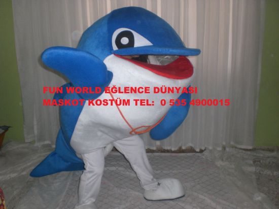  Yunus ( Dolphin ) Maskot Kostüm 0 535 4900015