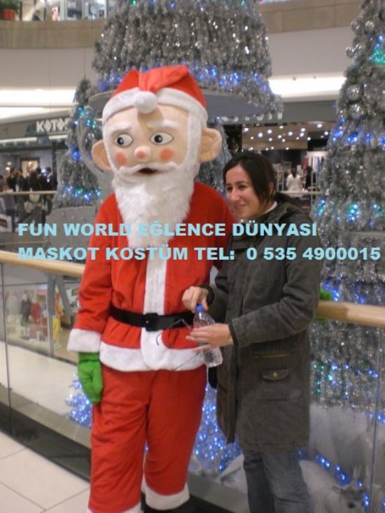  Noel Baba Yılbaşı Maskot Kostümleri 0 535 4900015