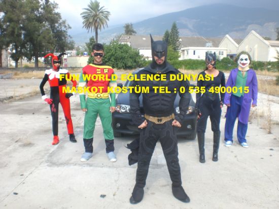  Batman, Robin, Catwoman, Joker, Harley Quinn,batman Sahnede 0 535 4900015