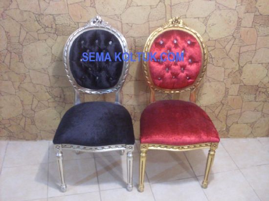  Sema Ev Koltuk Sandalye İmalatı Yüz Değişimi Klasik Modern Altın Varak Gümüş Varak Sandalyelerimiz Mevcuttur.