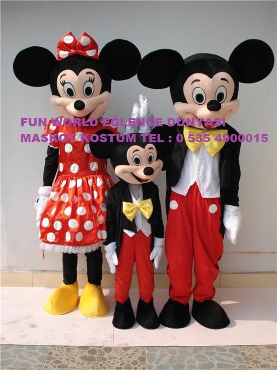  Mickey Mouse Aile Türkiye Kostüm Kiralama Eğlence Organizasyonu Türkiye Maskot Kostüm Açılış Sünnet Düğün Fuar Çoçuk Panayırı Gala Kreş Okul Konser