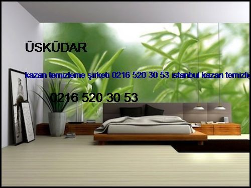  Üsküdar Kazan Temizleme Şirketi 0216 520 30 53 İstanbul Kazan Temizliği Üsküdar