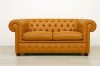 Chesterfield Koltuk Takımlar Gerçek Deri Kanepe Modeller Bal Sarı Renk