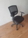 Döner Ofis Sandalyesi Siyah