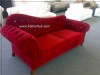 Kırmızı Chester İkili Koltuk