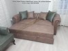 Koltuk Takımlar Salon Kanepe Yataklı Chester Koltuk Üretimi Nubuk Kumaş Silinebilir