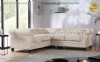 Krem Chester Köşe Koltuk Klasik Avangarde Chester Köşe Takımı