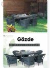 Rattan Masa Sandalye Takımı Balkon Teras Bahçe Mobilyaları