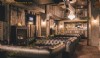 Restoran Bar Deri Chester Koltuk Siyah Hakiki Deri Lüks Koltuk Üretimi