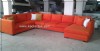 Turuncu Bleng  Modern Köşe Koltuk Takımı