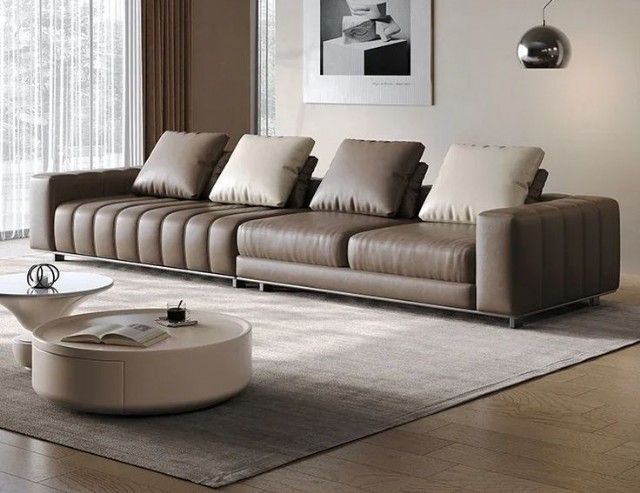 4 Kişilik Özel Ölçü Modern Kanepe Her Renk Kumaş Deri